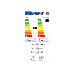 Lave-linge séchant 8/5kg 1400 tours/min - HWD80-B14939-FR - HAIER