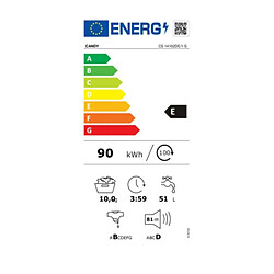 Candy CS 14102DE/1-S - Blanc