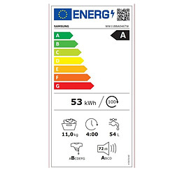 Samsung WW11BBA046TW - Blanc
