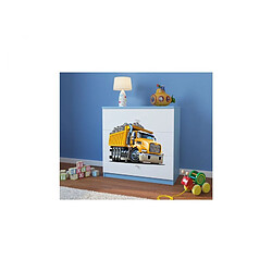 Commode bébé camion - Bleu