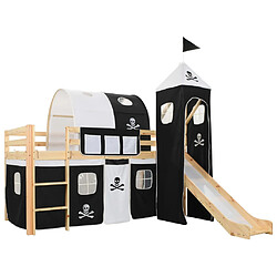 VidaXL Lit Mezzanine Pirate