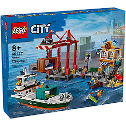 Lego City port et navire marchand