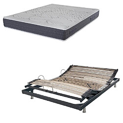 Ebac Ensemble relaxation S50 + Matelas Latex Louxor 140x190
