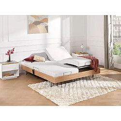 Vente-Unique Dreamea Cassiopee III Electric Bed - Chêne