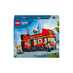 LEGO City 60407 Le bus rouge à deux étages