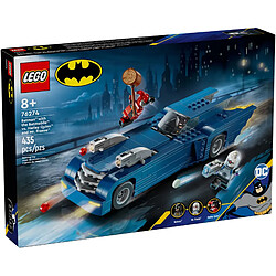 Lego Batman avec la Batmobile contre Harley Quinn