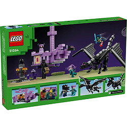 Lego Minecraft dragon et navire de l'Ender