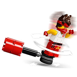 Lego Ninjago set de bataille Kai vs Skulkin pas cher