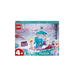 LEGO Disney 43209 Elsa et l'écurie de glace de Nokk