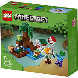 LEGO Minecraft 21240 Aventures dans le marais