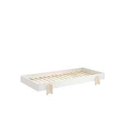 Vipack Lit Modulo Arrow Blanc - 90x200