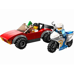 LEGO City 60392 La course-poursuite de la moto de police