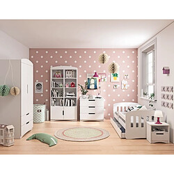 Avis Lit bébé classique avec tiroir - Blanc