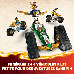 Lego Ninjago véhicule combiné des ninjas