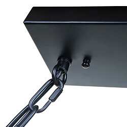 Avis Decoshop26 Suspension bambou métal – Noir