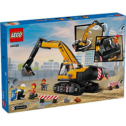 Lego City pelleteuse de chantier