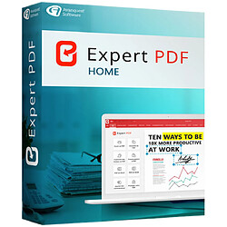 Avanquest France Expert PDF Home 15 Logiciel de gestion documentaire - Conversion/édition de PDF - Interface intuitive
