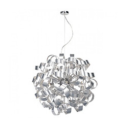 Luminaire Center Suspension Rawley Aluminium & Chrome