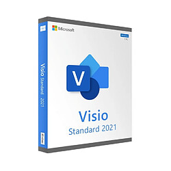 Microsoft Visio 2021 Standard - Clé licence à télécharger - Livraison rapide 7/7j Logiciel à télécharger (lien de téléchargement officiel et clé d'activation authentique). Livraison ultra rapide !