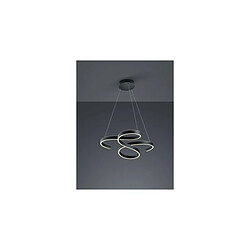 TRIO LIGHTING Francis Suspension LED - Anthracite - 52W SMD LED - Dimensions 72x150x68 cm