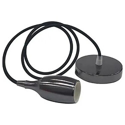 HOROZ ELECTRIC Suspension câble Weber - Perle noir