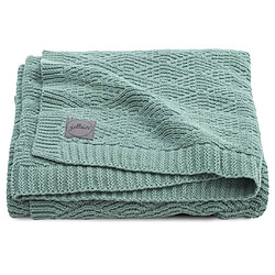 Jollein Couverture River Knit Vert Cendre