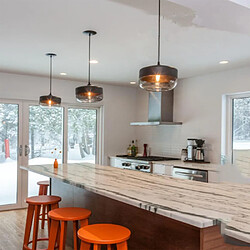 Universal Éclairage Décoratif - Verre Noir pas cher