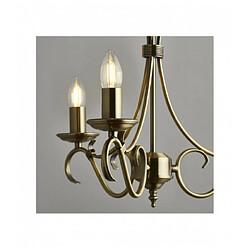 Avis Endon Lustre Bernice – Laiton antique