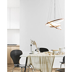 Beliani ATREK LED Suspension - Rose doré