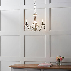 Endon Lustre Bernice – Laiton antique pas cher