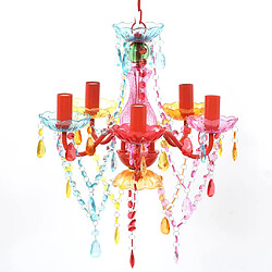 vidaXL Crystal Light - Multicolore