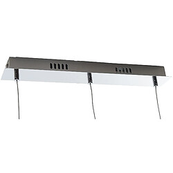 Decoshop26 Plafonnier 3 lampes - Chromé pas cher