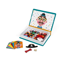 Acheter Juratoys-janod Jeu magnétique Magneti'Book Crazy Faces - Turquoise
