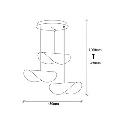 Vente-Unique Suspension Vittorio pas cher