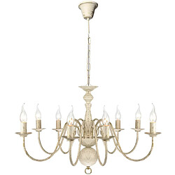 VidaXL Blanc antique - 8 ampoules