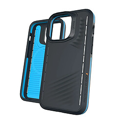 GEAR4 Coque iPhone 13 Pro Noir/Bleu