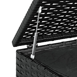 Avis Helloshop26 Coffre de jardin résine - Noir