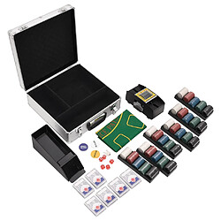 vidaXL Jeu de Jetons de Poker 600 pcs
