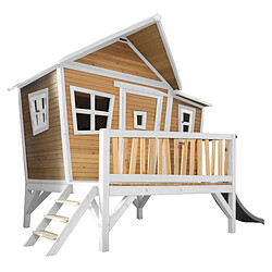 Acheter Axi house Maisonnette Emma avec toboggan - Violet