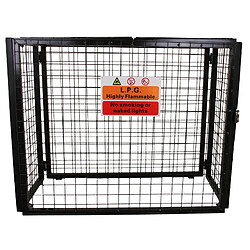 Acheter Monstershop Cage bouteille gaz - Acier galvanisé