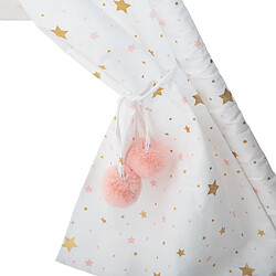 Acheter Atmosphera Tipi pour enfant avec motifs Dream - H. 160 cm - Blanc