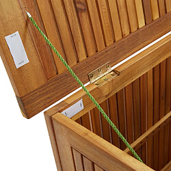 Helloshop26 Coffre de jardin en acacia - Bois pas cher