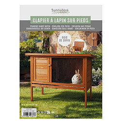 Toilinux Tolinux Clapier Lapin et Cochon d’Inde