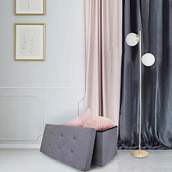 Acheter The home deco factory Malle Lina - Gris