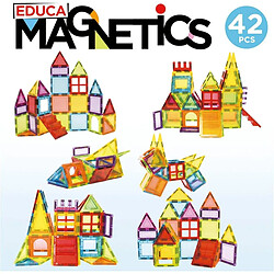 Avis Educa Borras Jeu de construction magnétique 42 pièces