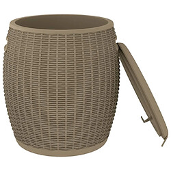 Acheter vidaXL Boîte de rangement 4 en 1 Marron Clair
