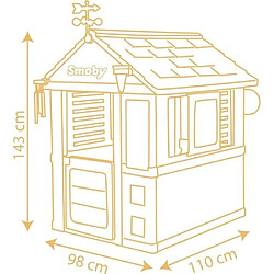 Smoby Maison 4 saisons enfant - Bleu pas cher