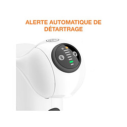 Cafetière à dosette 15 bars 1500w blanc - YY5215FD - Genio S - KRUPS pas cher
