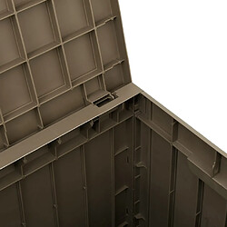 Acheter Helloshop26 Coffre de rangement jardin - Marron clair