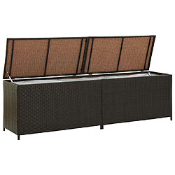 Acheter vidaXL Boîte de rangement 200x50x60 cm - Marron